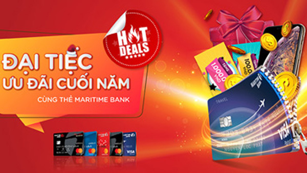 Maritime Bank mở ‘đại tiệc ưu đãi’, tặng 8 iPhone Xs Max