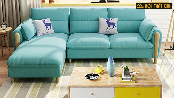 Cách chọn sofa nỉ mùa đông xoá tan định kiến màu sắc