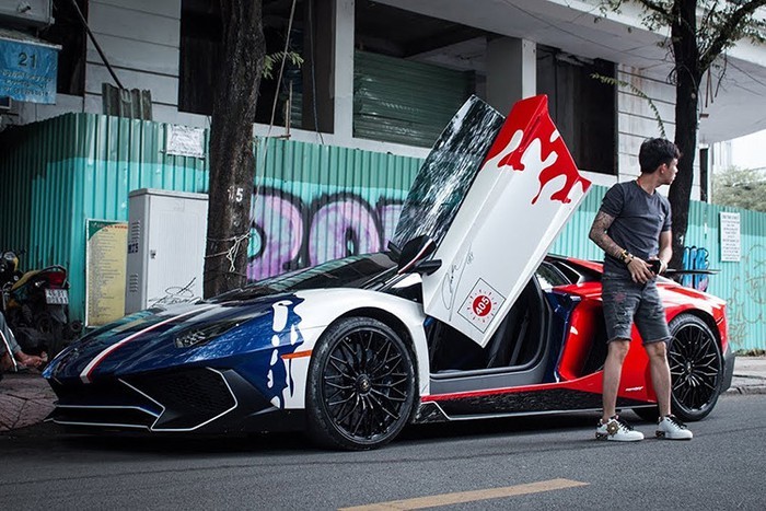 Minh Nhựa bán siêu xe Lamborghini Aventador SV 35 tỷ