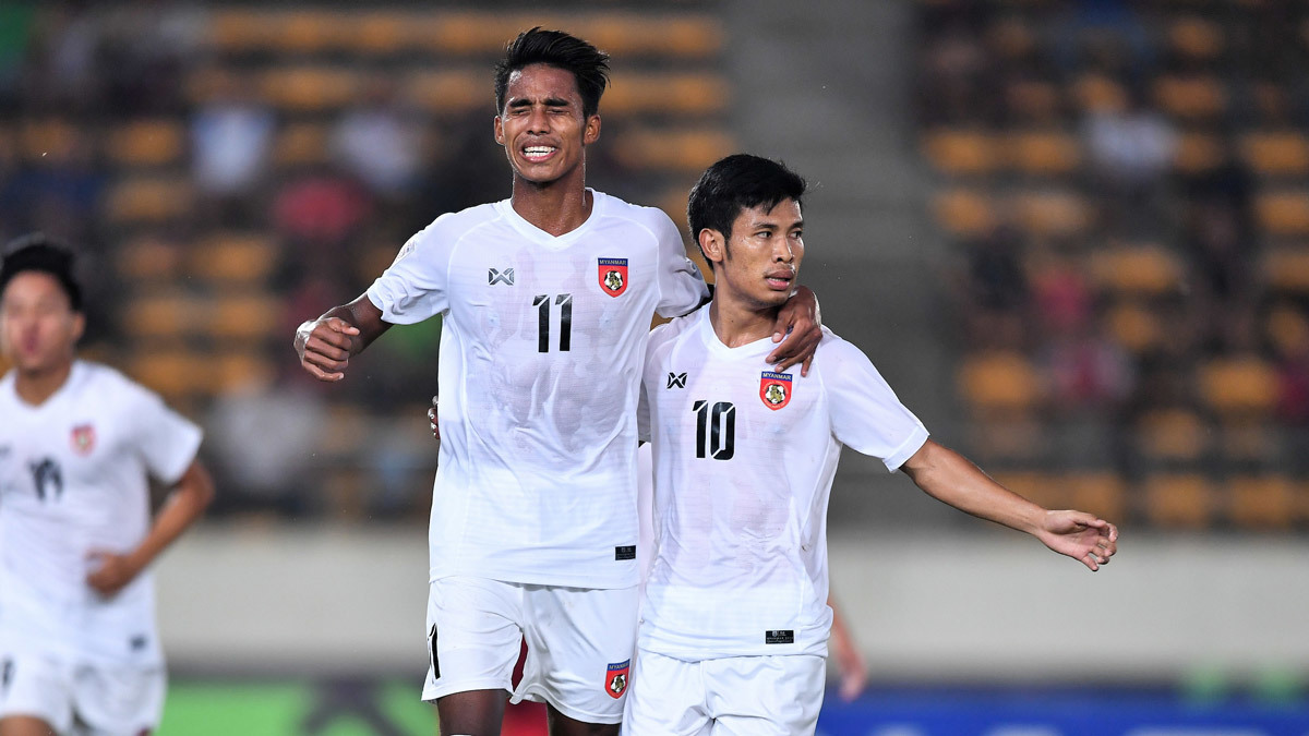 Video highlights bàn thắng Lào 1-3 Myanmar