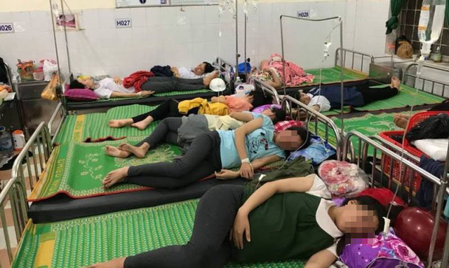 Bình Định: Sau bữa trưa, 150 công nhân đồng loạt đi cấp cứu