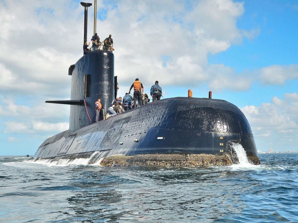 Tìm thấy tàu ngầm Argentina mất tích cách đây một năm
