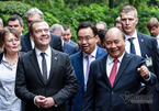 Hình ảnh lễ đón chính thức Thủ tướng Medvedev thăm Việt Nam