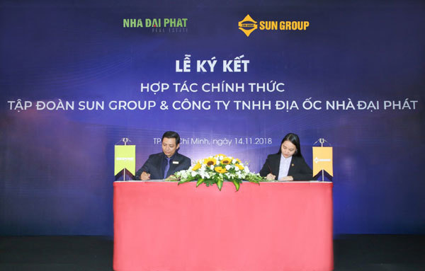Sun Group ký kết hợp tác chính thức với Nhà Đại Phát