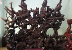 Bộ gỗ cây điêu khắc 'vạn người mê' trong chùa cổ ở miền Tây