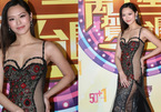 Hoa hậu Hong Kong 2016 hớ hênh với mốt không nội y trên thảm đỏ TVB