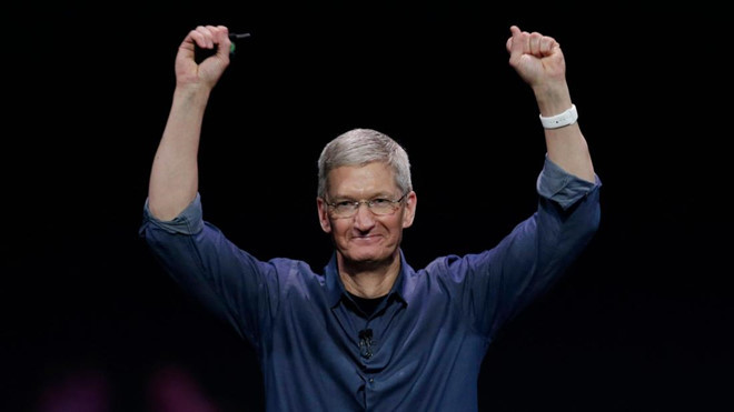 What first did Apple's Chief Executive wake up first?