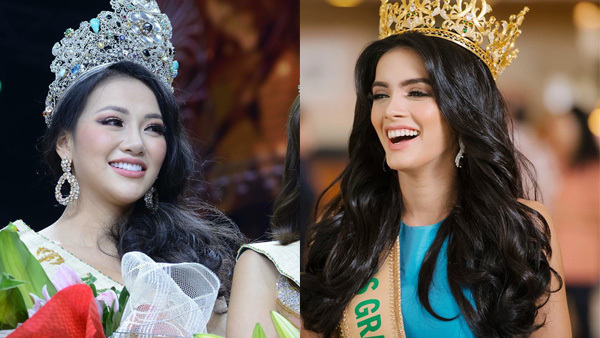 Hoa hậu Hoà Bình bị chỉ trích vì cười hả hê khi được khen đẹp hơn Phương Khánh