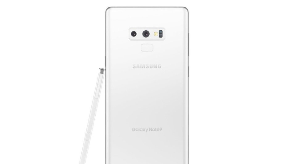 Ngắm phiên bản màu trắng sắp ra mắt của Galaxy Note 9