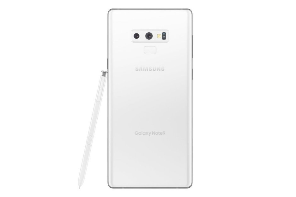 Ngắm phiên bản màu trắng sắp ra mắt của Galaxy Note 9