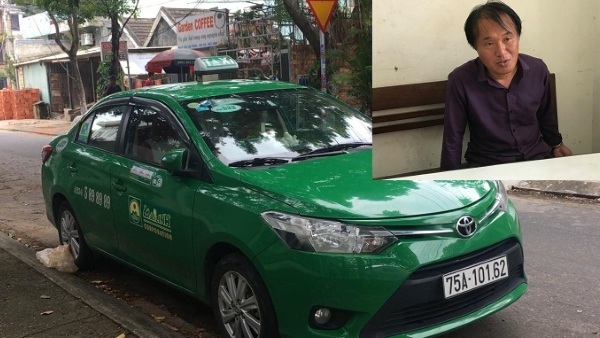 Đà Nẵng: Du khách Hàn Quốc kề dao cướp điện thoại tài xế taxi