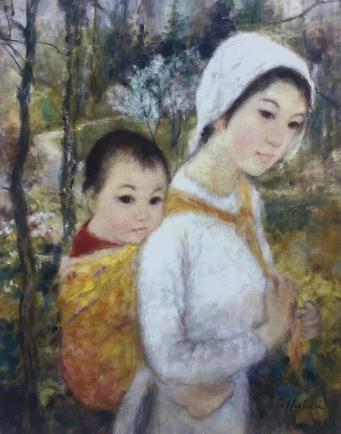 Tác phẩm của họa sĩ Lê Thị Lựu lần đầu triển lãm trong nước