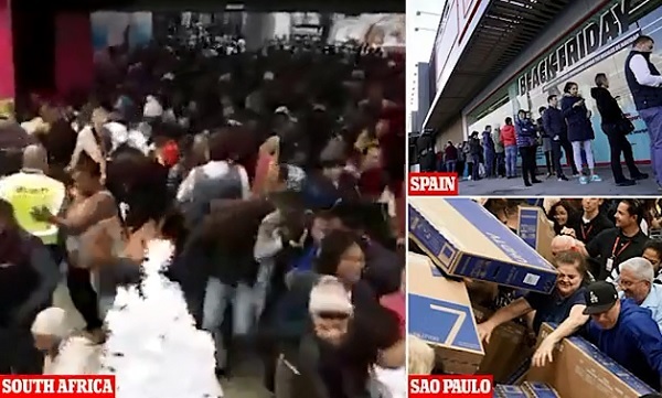 Tranh cướp mua hàng trong ngày Black Friday