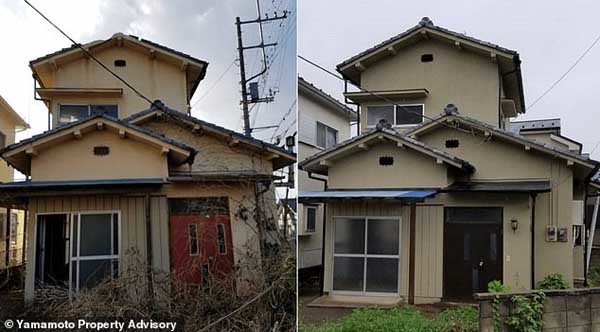 Chuyện lạ ở Nhật: Cho nhà lại còn cho tiền để sửa chữa