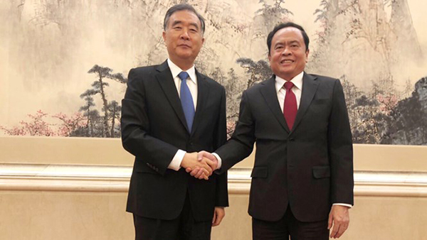Tăng cường phối hợp giữa MTTQ Việt Nam và Chính hiệp Trung Quốc