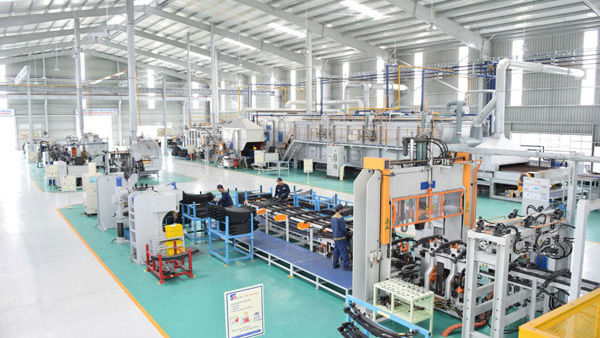 Thaco nâng cao tự động hóa trong sản xuất