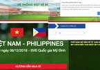 Dân mạng sốt hầm hập với việc đặt vé Việt Nam vs Philippines