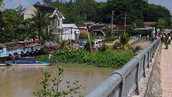 Thi thể nam thanh niên bị nước cuốn cách hiện trường 15km