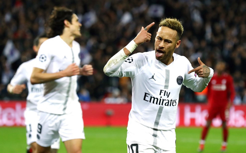 Neymar bừng sáng, PSG hạ đo ván Liverpool