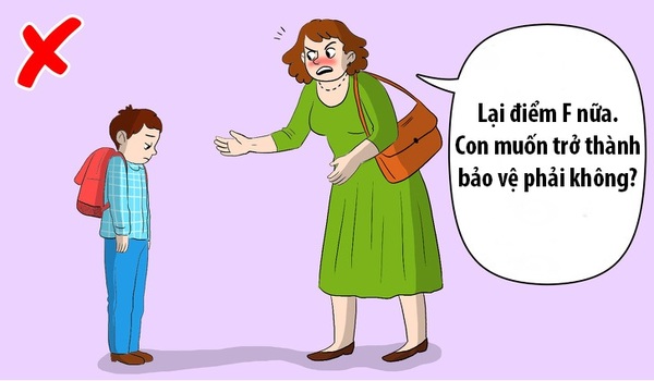 Những sai lầm trong cách nuôi dạy con cha mẹ thường mắc phải