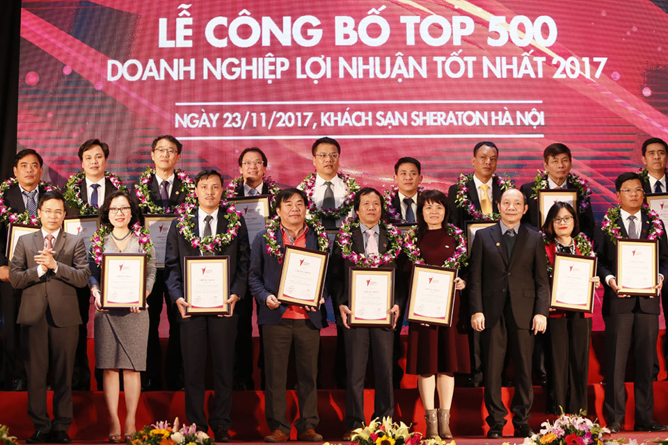 Công bố 500 doanh nghiệp lợi nhuận tốt nhất Việt Nam 2018