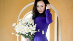 Nữ MC Sài Gòn mê mẩn mùa hoa Hà Nội