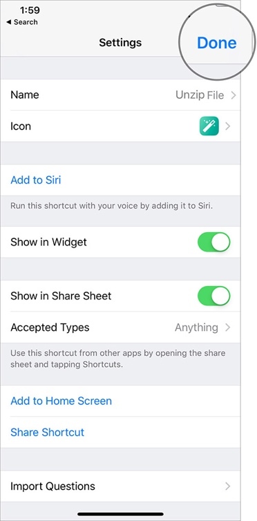 Cách dùng tính năng nén và giải nén file có sẵn trên iOS 12