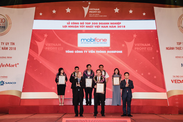 MobiFone vào top 20 DN lợi nhuận lớn nhất năm 2018