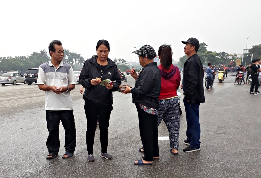 Phe vé sẵn sàng 