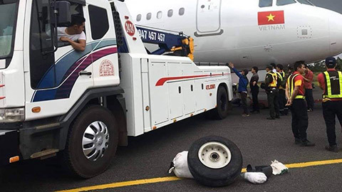 Airbus đến Buôn Ma Thuột điều tra sự cố máy bay Vietjet Air rơi lốp