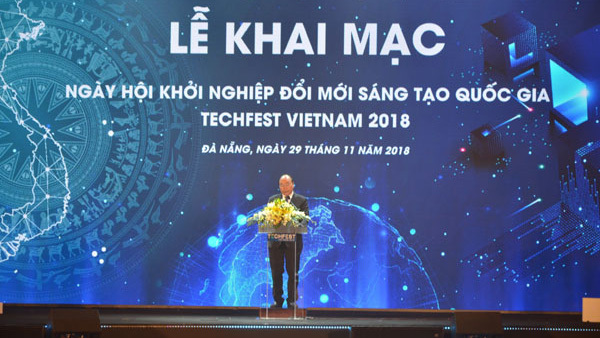 Sôi động ngày hội khởi nghiệp Techfest Việt Nam 2018