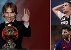 Qua mặt Messi và Ronaldo, Modric đoạt Quả bóng Vàng 2018