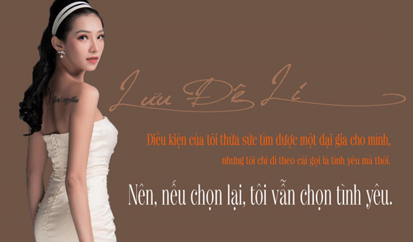Lưu Đê Li: Sau búa rìu dư luận, tôi vẫn chọn tình yêu