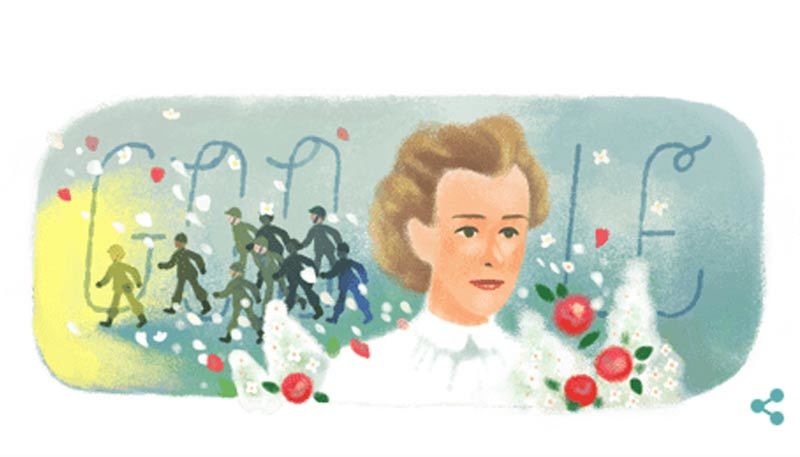 Chân dung nữ anh hùng được Google vinh danh trên trang chủ