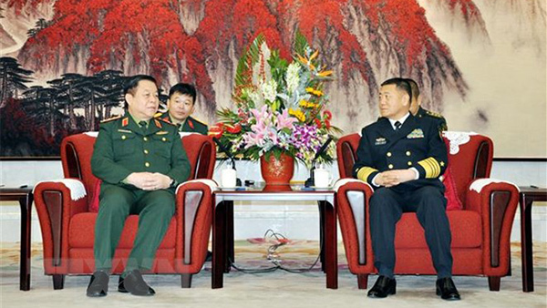 Đoàn cán bộ chính trị cấp cao QĐND Việt Nam thăm Trung Quốc