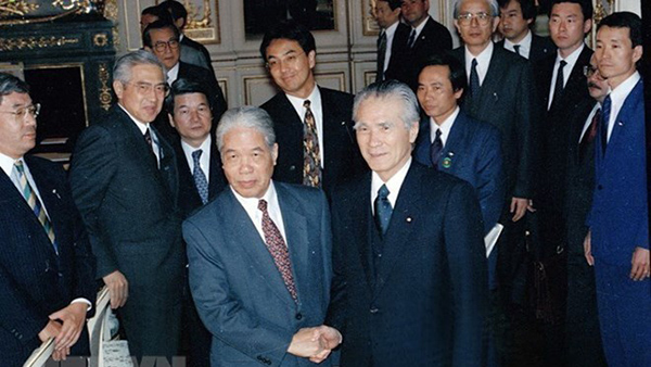 Nhật Bản truy tặng cố Tổng bí thư Đỗ Mười huân chương Mặt trời mọc
