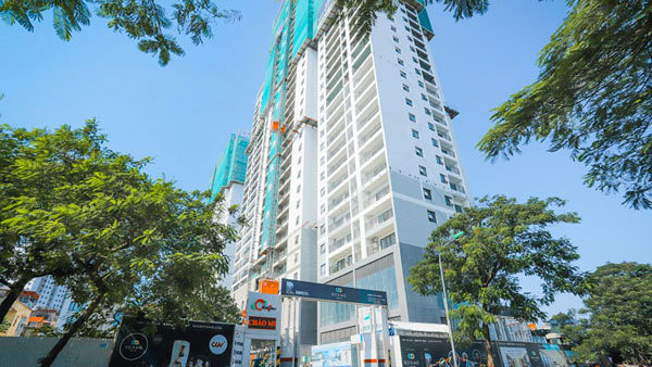 Kosmo Tây Hồ cất nóc toàn dự án