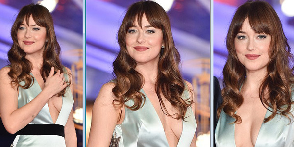 Mỹ nhân '50 sắc thái' thả rông vòng 1 gợi cảm, hút mọi ống kính