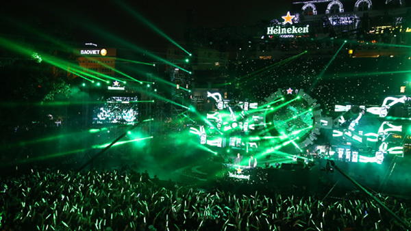 Heineken Countdown Party ‘Chưa từng có’ tại nơi ‘Chưa từng thấy’
