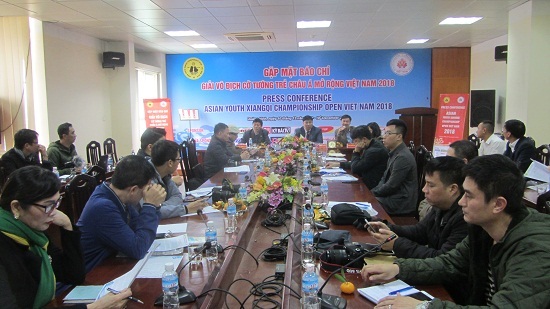 Hơn 100 kỳ thủ dự giải cờ tướng trẻ châu Á mở rộng Việt Nam 2018