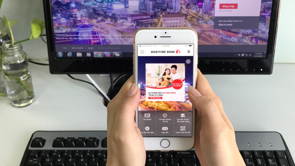 Siêu tài khoản Maritime Bank: miễn phí chuyển tiền liên ngân hàng 24/7