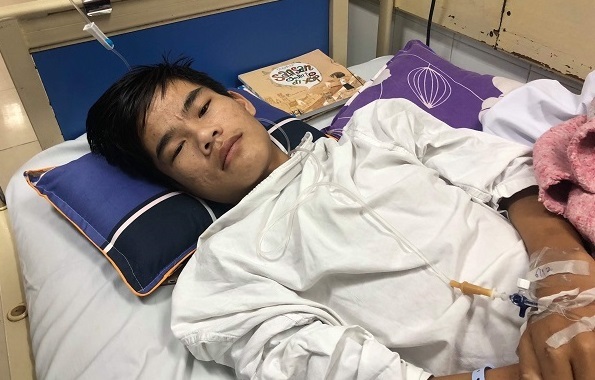 Gặp tai nạn nghiêm trọng, nam sinh học giỏi đành bỏ kỳ thi cấp tỉnh