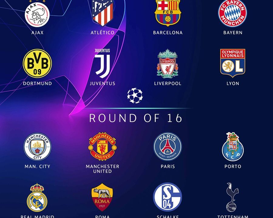 Xác định 16 đội bóng vào vòng 1/8 Champions League