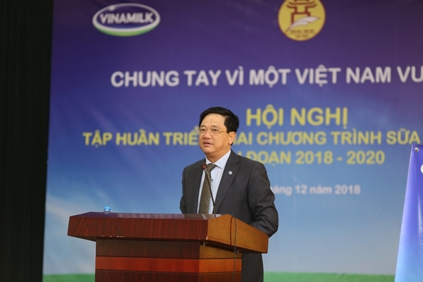 Tập huấn triển khai đề án Sữa học đường Hà Nội