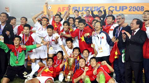 Chiếu lại tuyển Việt Nam vô địch AFF Cup tại Mỹ Đình 2008