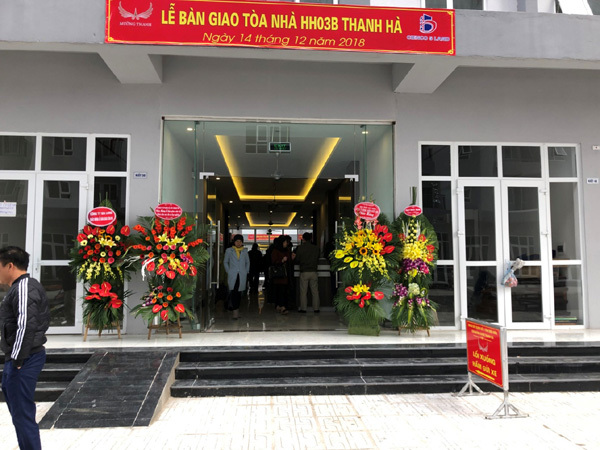 Bàn giao 1500 căn hộ Mường Thanh Thanh Hà