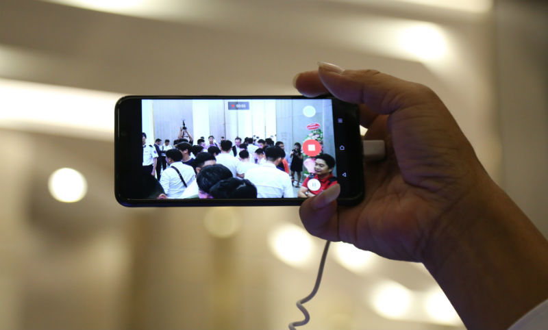Hình ảnh lễ ra mắt 4 mẫu smartphone Vsmart tại TP.HCM