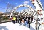 ‘Con đường mùa đông’ trên Fansipan ‘đốn tim’ hàng ngàn du khách