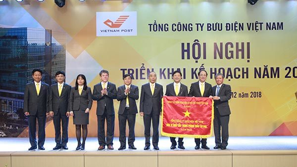 2018, Bưu điện Việt Nam đạt hoàn thành xuất sắc nhiệm vụ