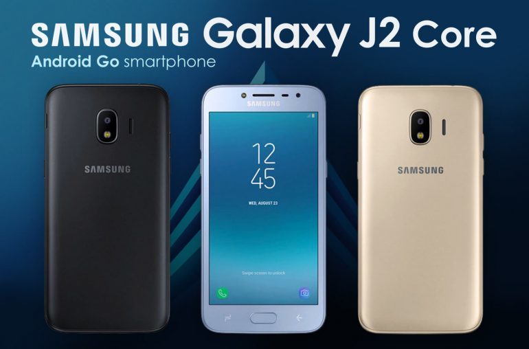 Smartphone Galaxy J2 Core và J4 Core chính thức lên kệ